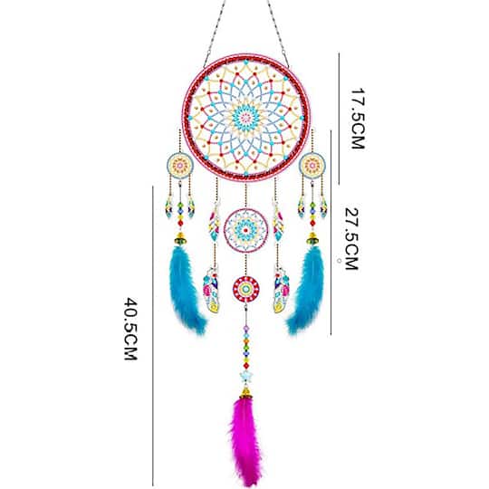 Carillon à vent,Moderne capteur de rêves loup Totem voiture suspendus ornements pendentif plume Carillon à vent,Moderne capteur de rêves loup Totem voiture suspendus ornements pendentif plume